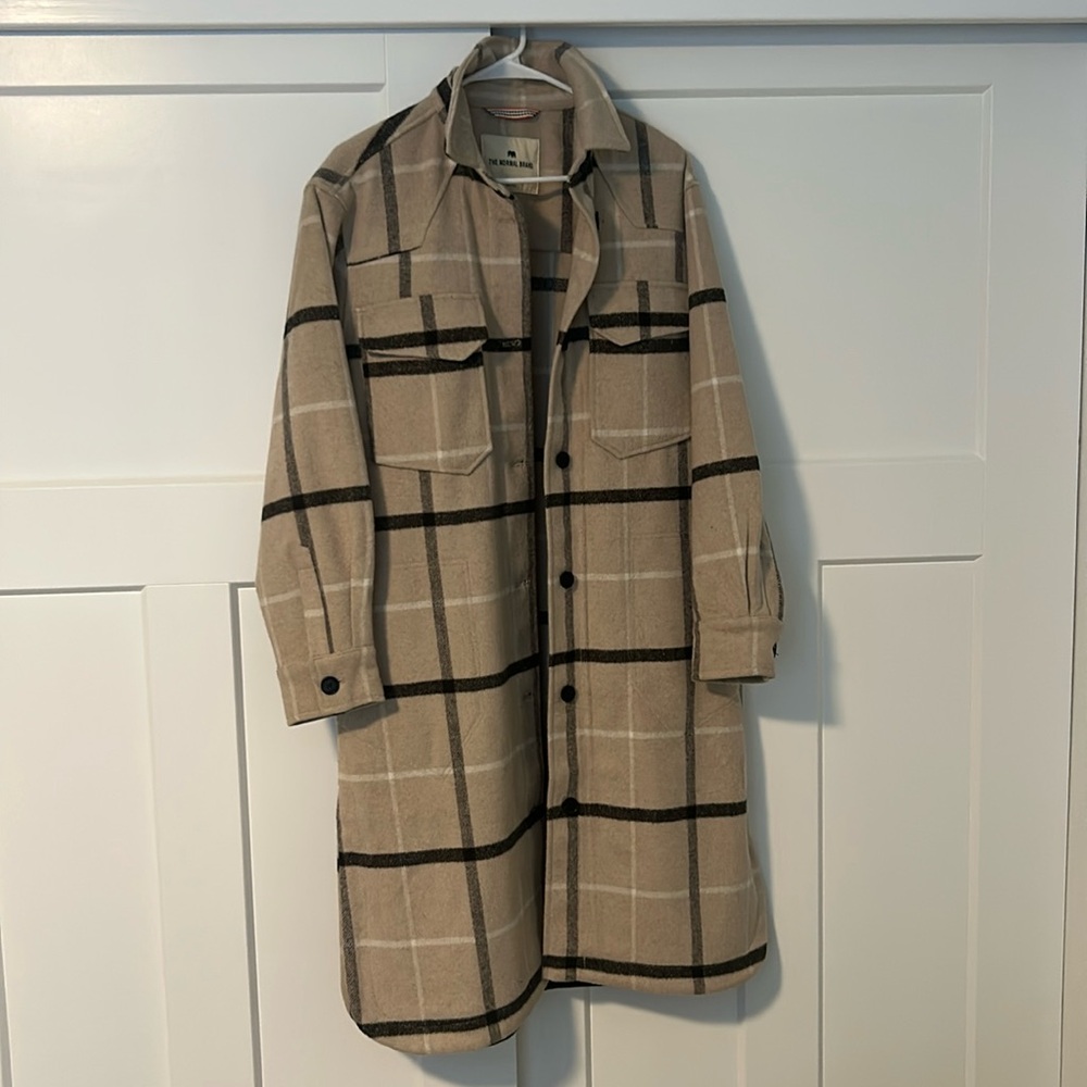 Wool trench